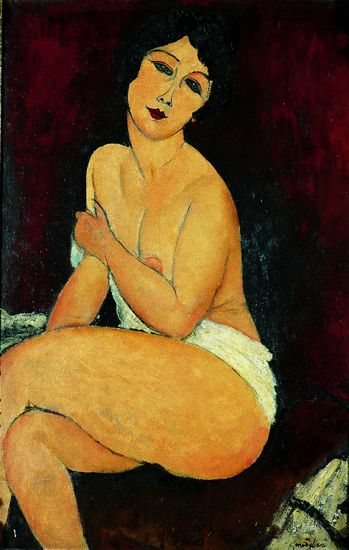 Amedeo Modigliani, <i>la Belle Romaine</i>