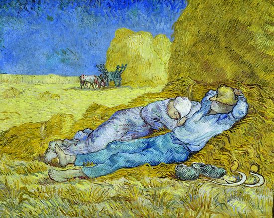 Vincent Van Gogh, <i>la Sieste</i>